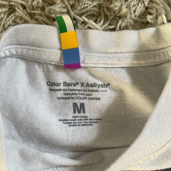 Color Bars x Aaliyah tee - Picture 2 of 2